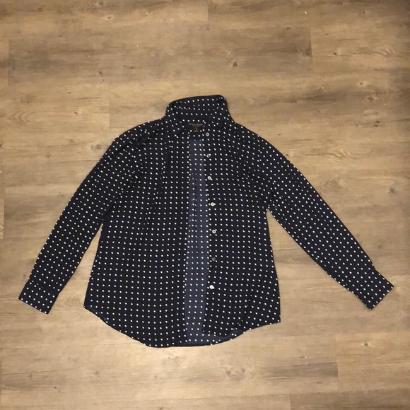 Banana Republic long sleeve button down blouse - Picture 2 of 3